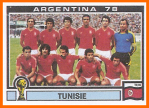 أول مشاركة لتونس في كأس العالم لكرة القدم